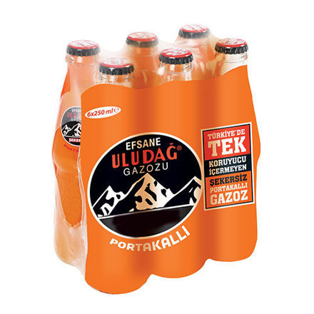 Picture of ULUDAG Legendary Gazoz 6pk (Orange)