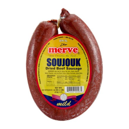 Picture of MERVE Sucuk (Dried Beef Sausage) 1lb