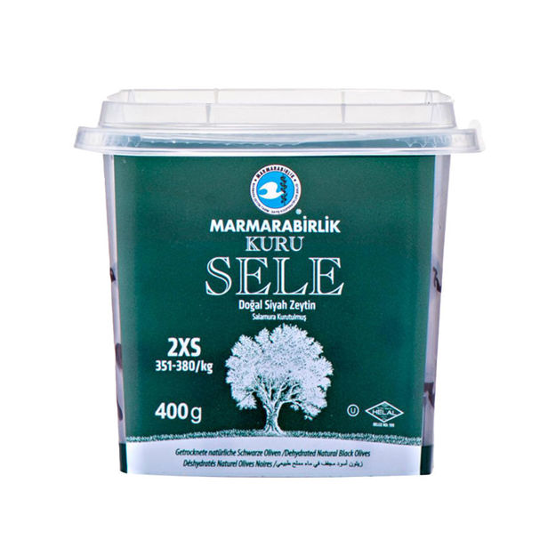 Picture of MARMARABIRLIK Dried Sele Olives 3XS 400g