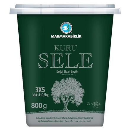 Picture of MARMARABIRLIK Dried Sele Olives 2XS 800g (KURU SELE)