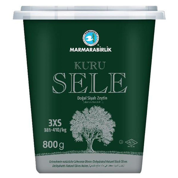 Picture of MARMARABIRLIK Dried Sele Olives 2XS 800g (KURU SELE)