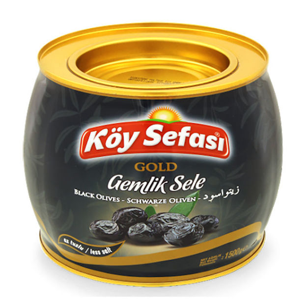 Picture of IKRAM KOY SEFASI Gold Natural Sele Olives in Oil 1500g