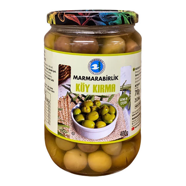 Picture of MARMARABIRLIK Village Style Cracked Green Olives 400g