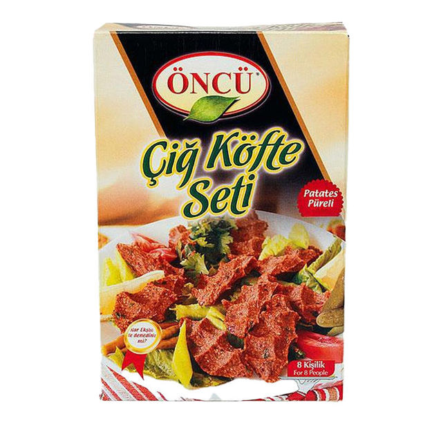 ONCU Cig Kofte Seti 600g resmi