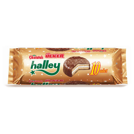 Picture of HALLEY Marshmallow Sandwich Biscuits 300g