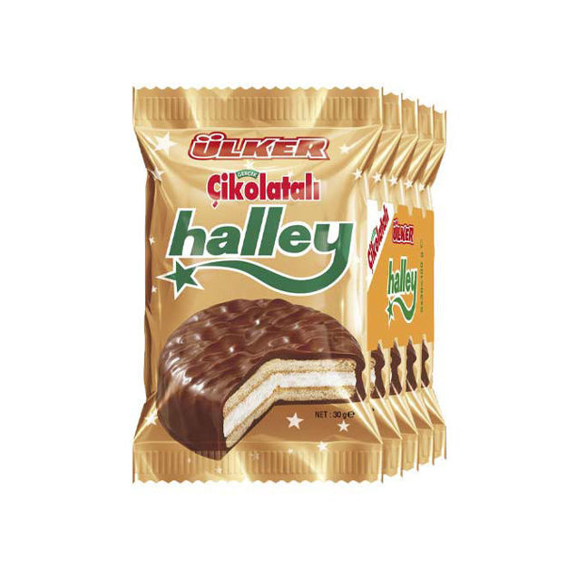Picture of HALLEY Marshmallow Sandwich Biscuits 150g