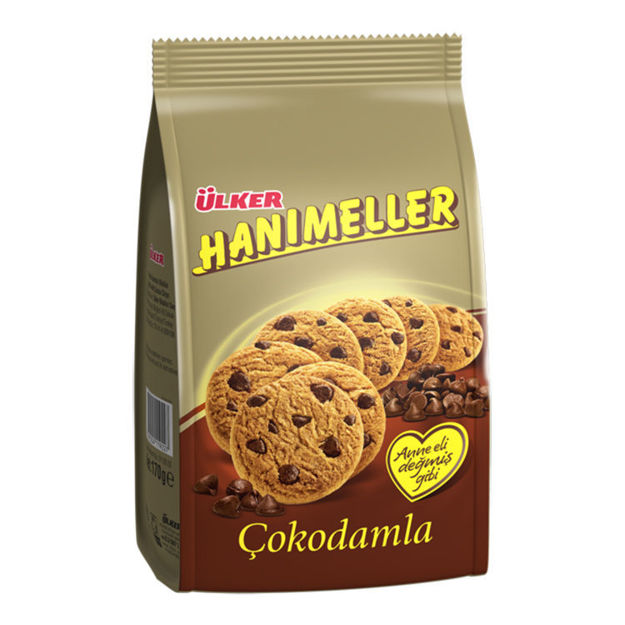 Picture of ULKER HANIMELLER Chocolate Chip Cookies 210g