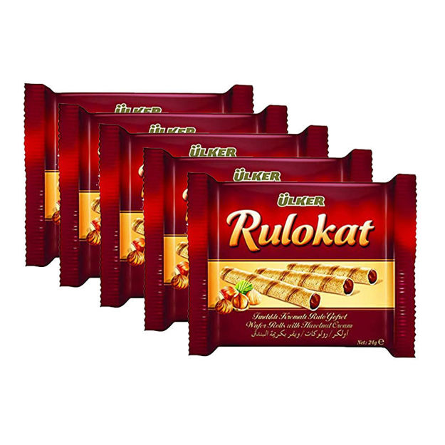Picture of RULOKAT Wafer Rolls w/ Chocolate 150g