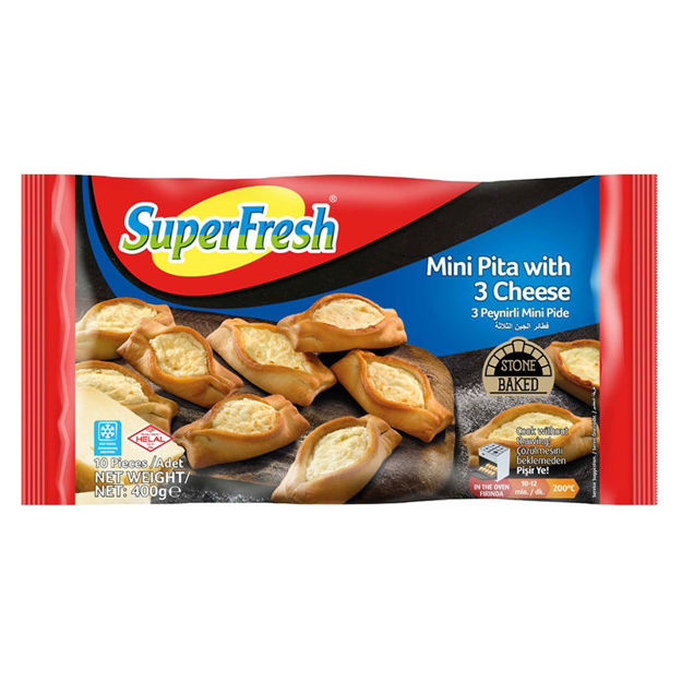 Picture of SUPERFRESH Mini Flatbread w/ Cheese 400g