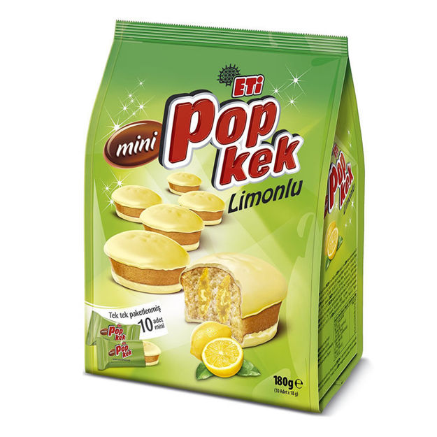 ETI Popkek Limonlu Kek 180g resmi