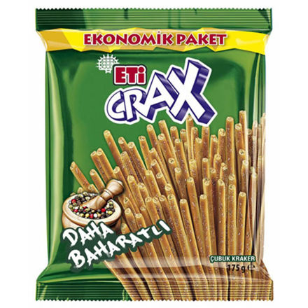 ETI Crax Baharatli Kraker 123g resmi