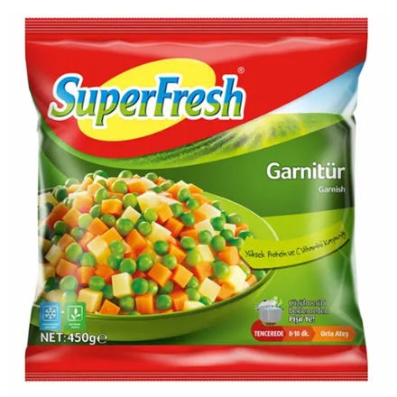 SUPERFRESH Garnitur 450g resmi