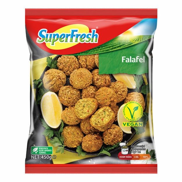 SUPERFRESH Falafel 450g resmi