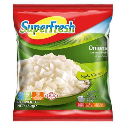 Picture of SUPERFRESH Chopped White Onions 450g