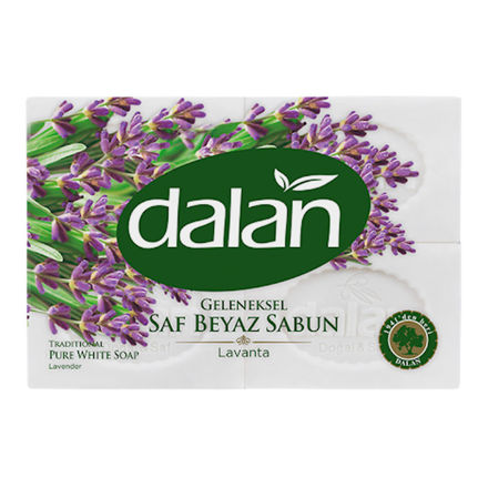 DALAN Lavantalı Saf Beyaz Sabun 4 x 150g resmi