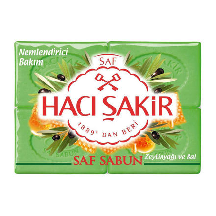 Picture of HACI SAKIR Olive Oil Soap w/ glycerin  4 x 125g