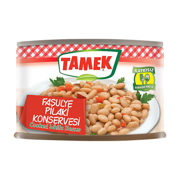 Picture of TAMEK White Beans in Sauce 400g