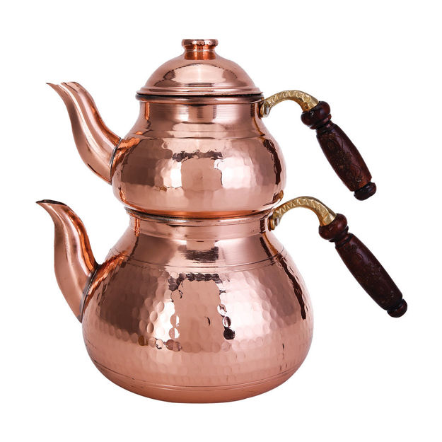 Picture of MORYA Copper Tea Pot Set 3lt