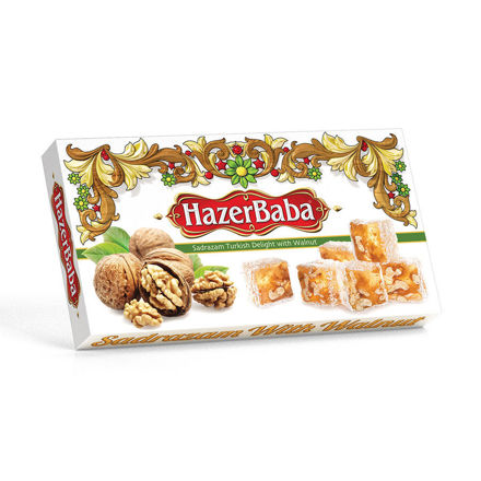 Picture of HAZERBABA Turkish Delight w/ Walnuts 454g