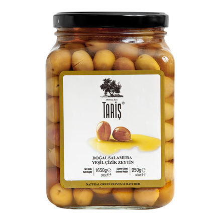 Picture of TARIS Scratched Green Olives 950g