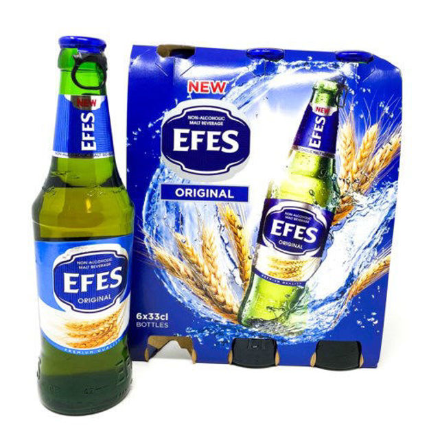 Picture of EFES NON ALCOHOLIC  MALT BEVERAGE / APPLE