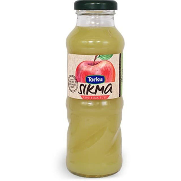 Torku 100% natural, squeezed apple juice 1 lt resmi