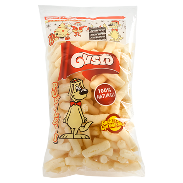 Picture of Romanian GUSTO Pufuleti Plain (Puff Snacks) 85g