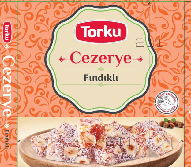 Torku cezerye w/hazelnut  390 gr resmi