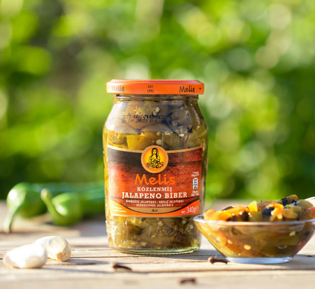 Picture of Melis Pickled Jalapeno Peppers 720 gr