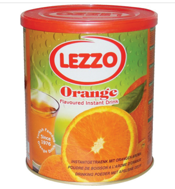 LEZZO ORANGE TEA 700GR CAN resmi