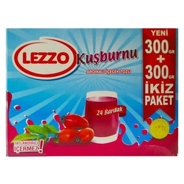 Lezzo Kusburnu (Roseship) Flavoured Instant Drink 600gr resmi