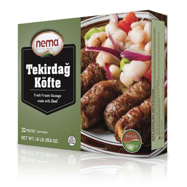Picture of NEMA Tekirdag Kofte 1.6 lb 32 pcs (25.6 oz) (HALAL)