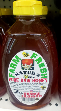 Local honey orange blossom 2 lbs resmi