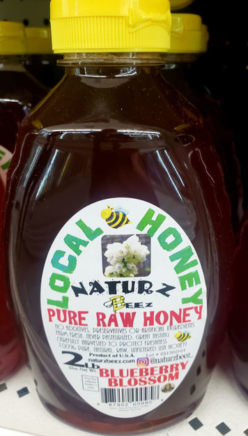 Local honey Blueberry  blossom 2 lbs resmi