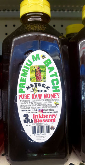 Local honey Inkberry blossom 3 lbs resmi
