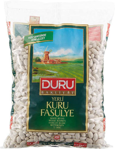 Picture of Duru Dry White Beans  7 mm  (2.5 kg) 5.5 lbs