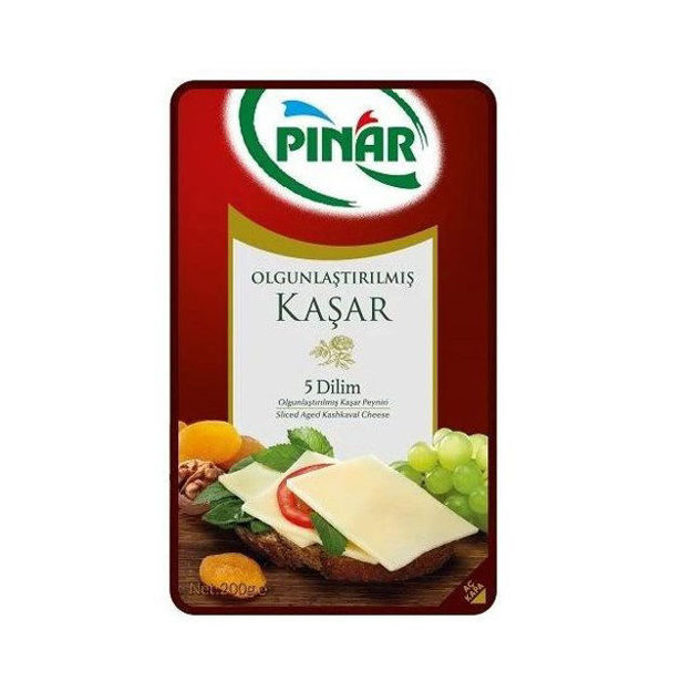 Picture of PINAR MATURE KASHKAVAL SLICED 200 GR