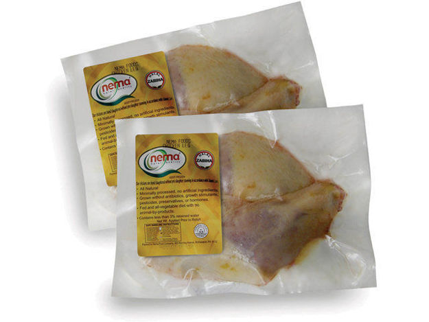 Nema Halal Chicken Leg Quarter 1lb resmi