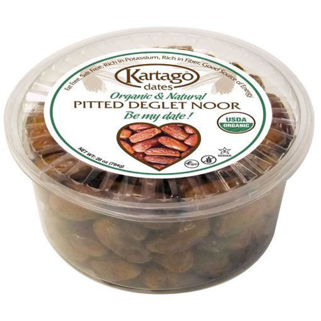 Picture of NATURAL DEGLET NOOR PITTED DATES (794G) 28OZ