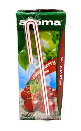 Picture of AROMA SOUR CHERRY DRINK 200ML  PER  6 PC  (