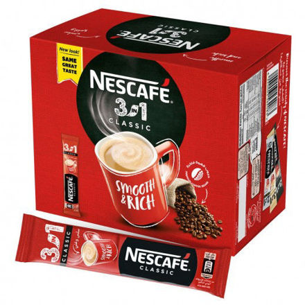 NESCAFE 3 IN 1 INSTANT COFFEE MIX 24 X 18 G resmi