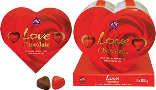 Picture of Elit love chocolate 105 gr