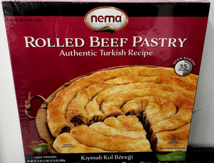 Picture of Nema Rolled Beef Pastry 900G  (1.98 LB)