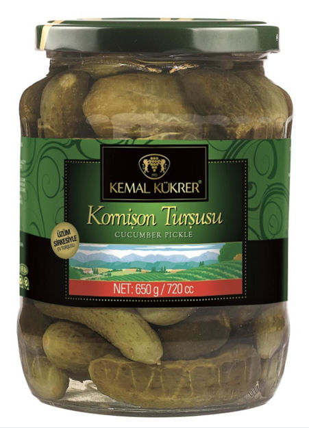 KEMAL KUKRER CUCUMBER PICKLE 650 g resmi
