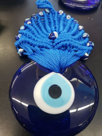 Evil eye 3.5  cm ( protect yourself ) resmi