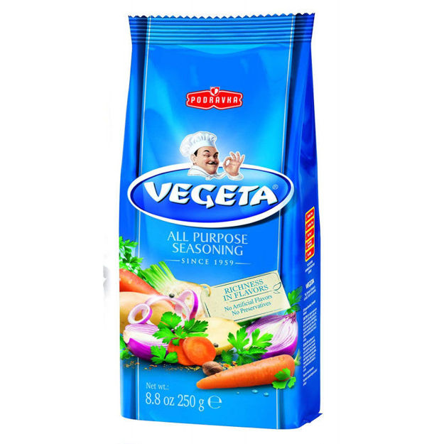 Vegeta  all purpose seasoning, 8.8 oz (250 g) resmi