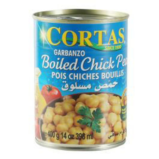 Picture of CORTAS Garbanzo Boiled Chickpeas 398 g