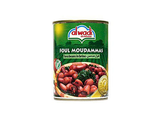 Al Wadi Foul Moudammas - Fava Beans in Brine, 14 Oz resmi