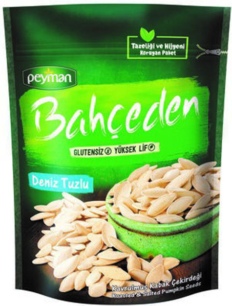 PEYMAN  SEA SALTED ROASTED SALTED PUMPKIN SEEDS 120 G resmi