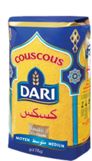 Picture of DARI wheat Couscous - Medium 1000g